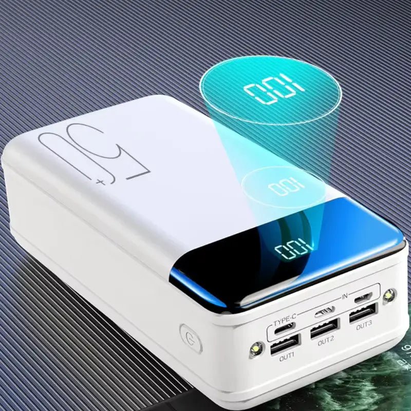 100K mAh Ultra Capacity Mobile Power Bank - Mobile Power Bank - Wild Eye Vision