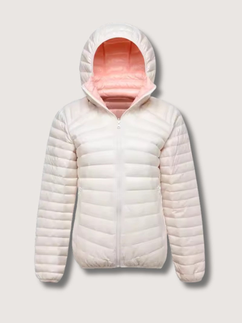Women’s Reversible Hooded Transitional Jacket