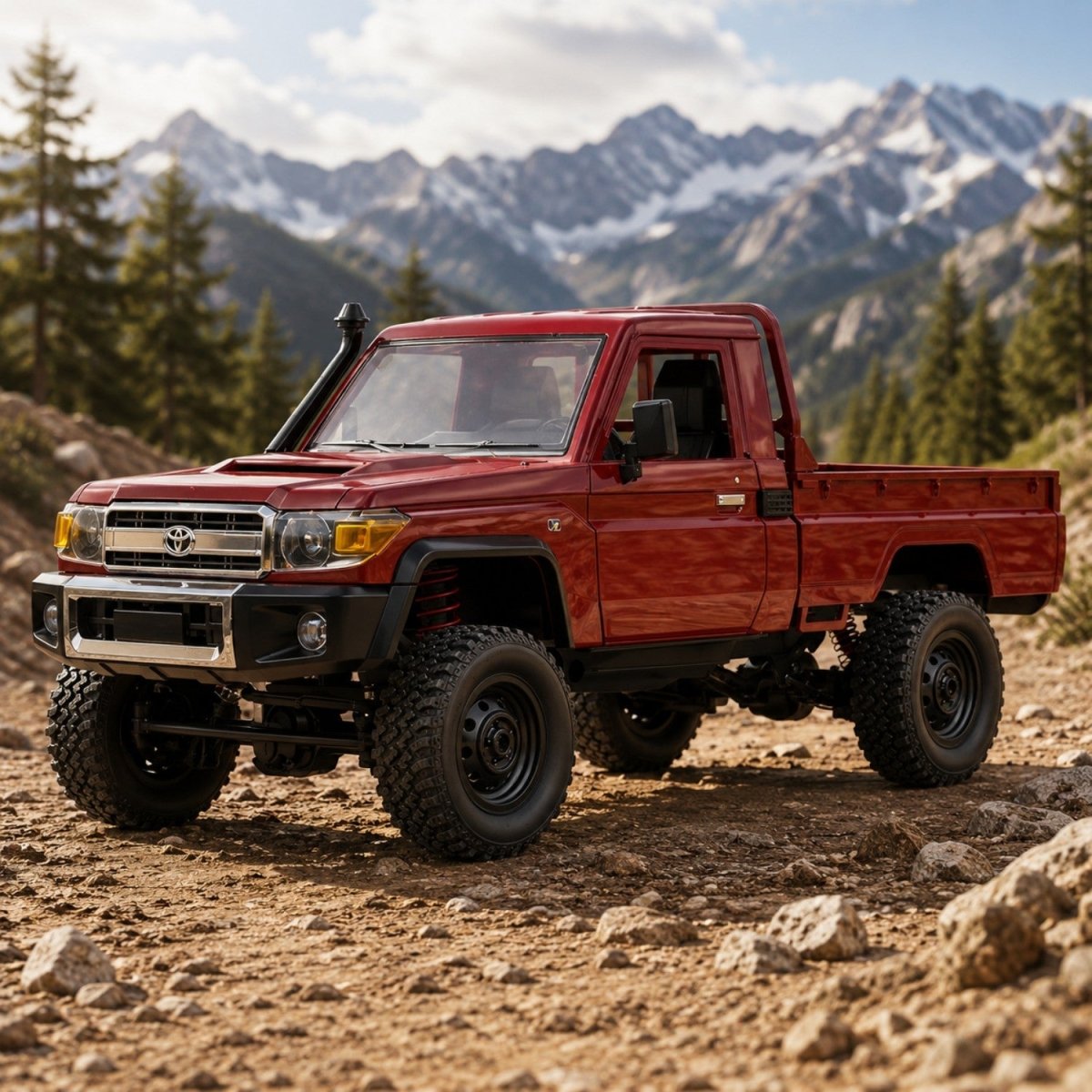 1/12 4WD RC Crawler Truck - RC Car 4x4 - Wild Eye Vision