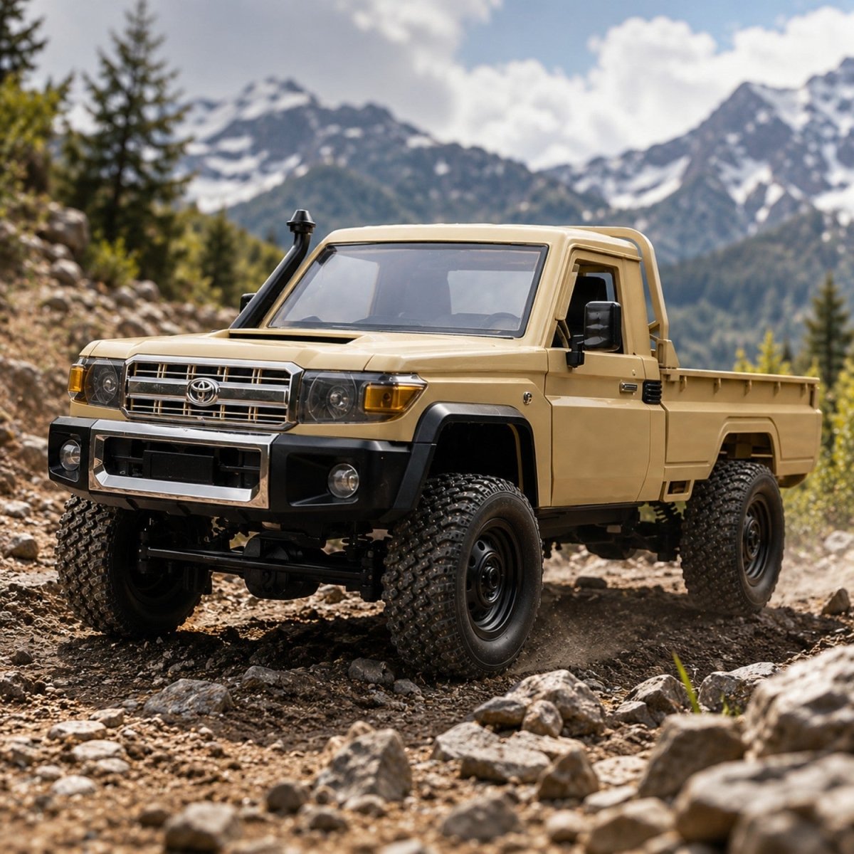 1/12 4WD RC Crawler Truck - RC Car 4x4 - Wild Eye Vision
