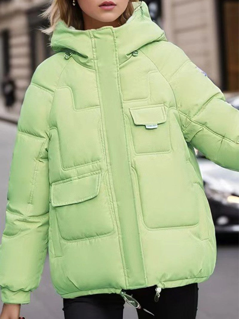 Oversized Hooded Puffer Winter Jacket