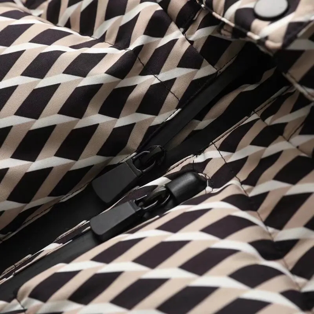 Women's Belted Hooded Puffer Jacket