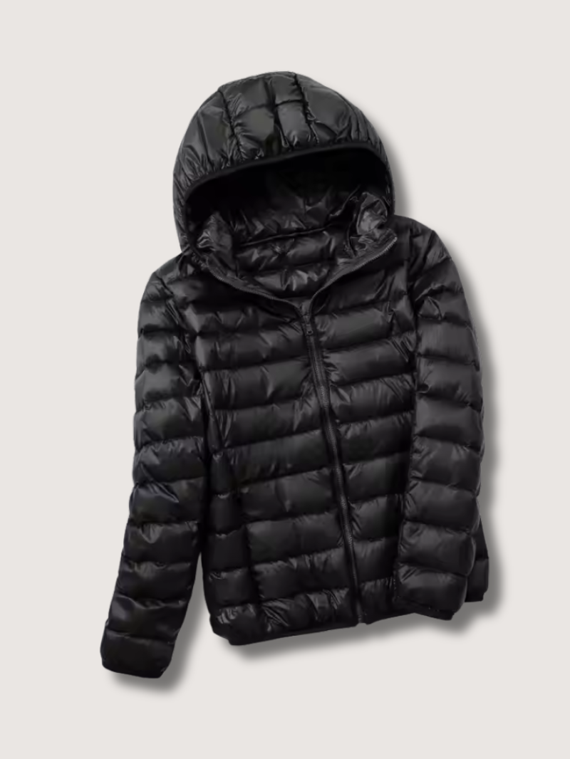 Women’s Lightweight Hooded Puffer Jacket