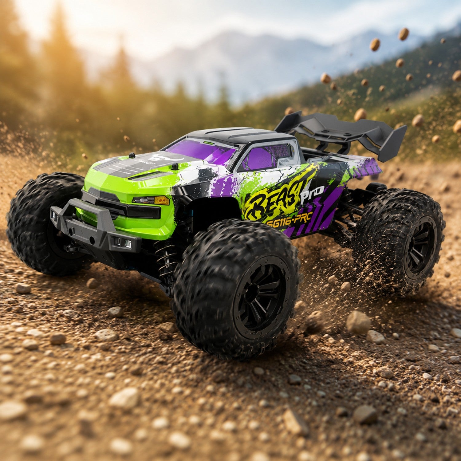 Brushless 4WD High-Speed RC Truck