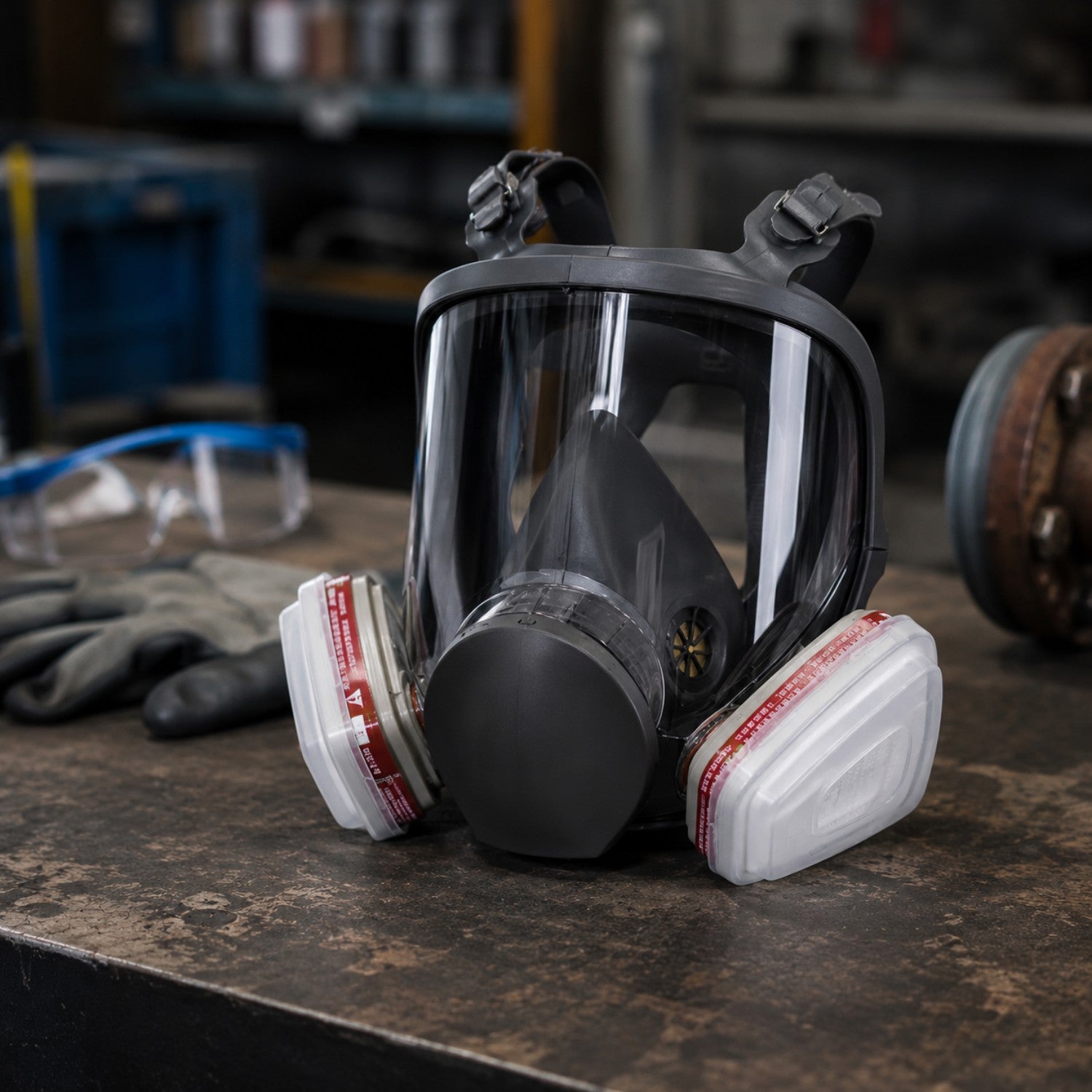 Full Face Gas Respirator Mask