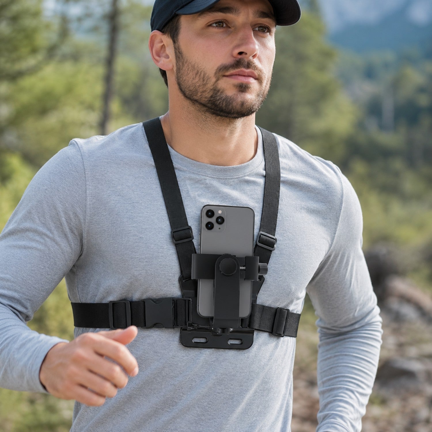 Adjustable Chest Phone Mount