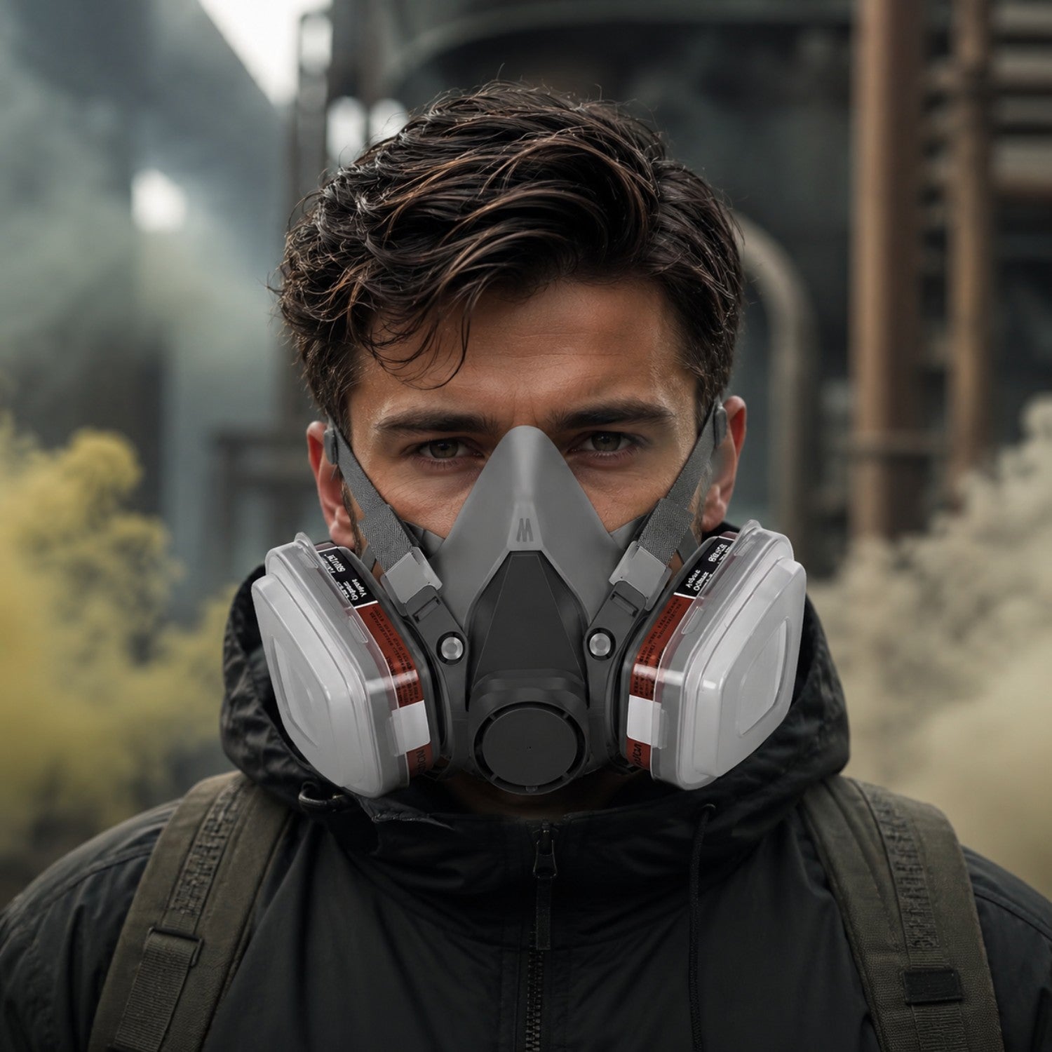 Reusable Half Face Respirator Mask