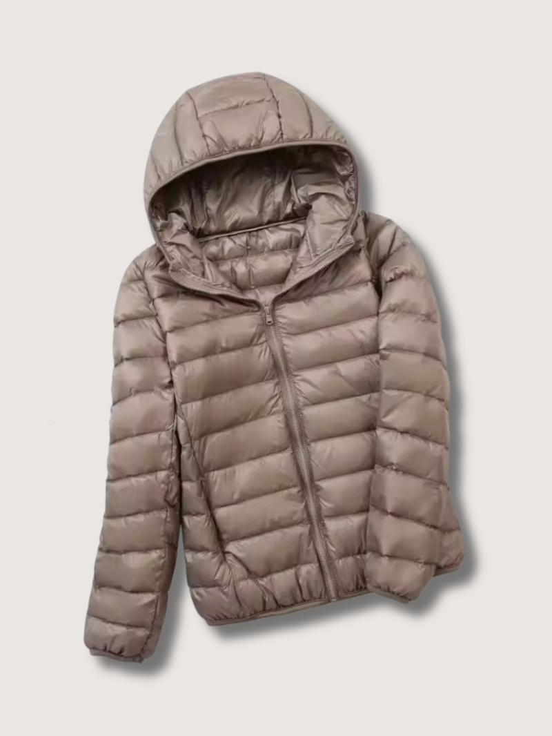 Women’s Lightweight Hooded Puffer Jacket
