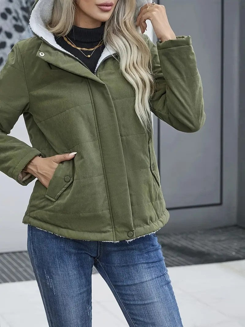 Women’s Lightweight Hooded Winter Jacket