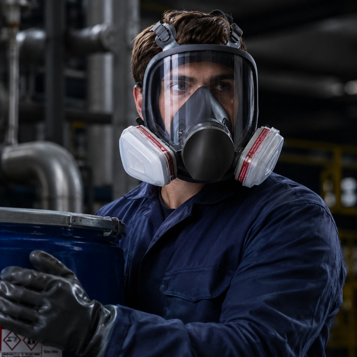 Full Face Gas Respirator Mask