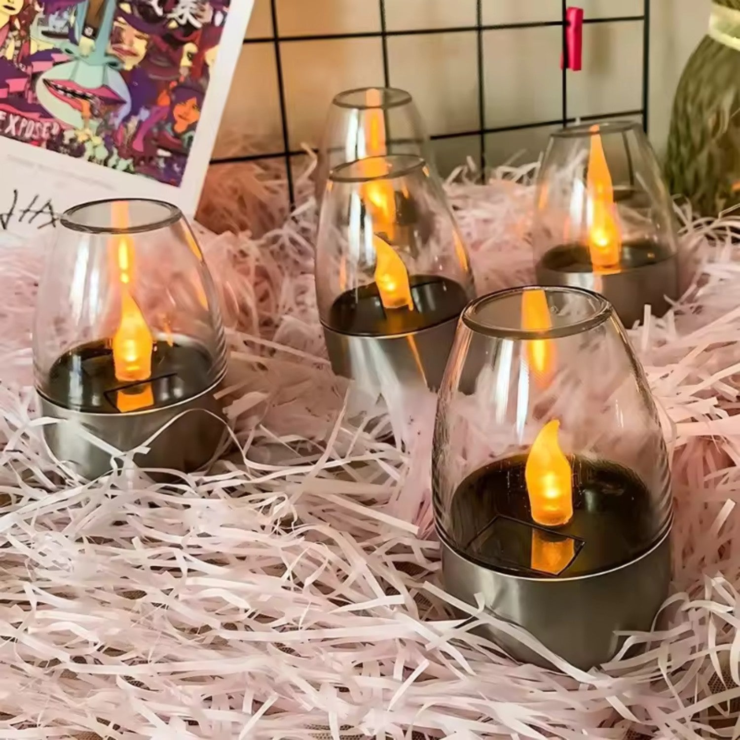 Solar Flameless Candle Garden Lights