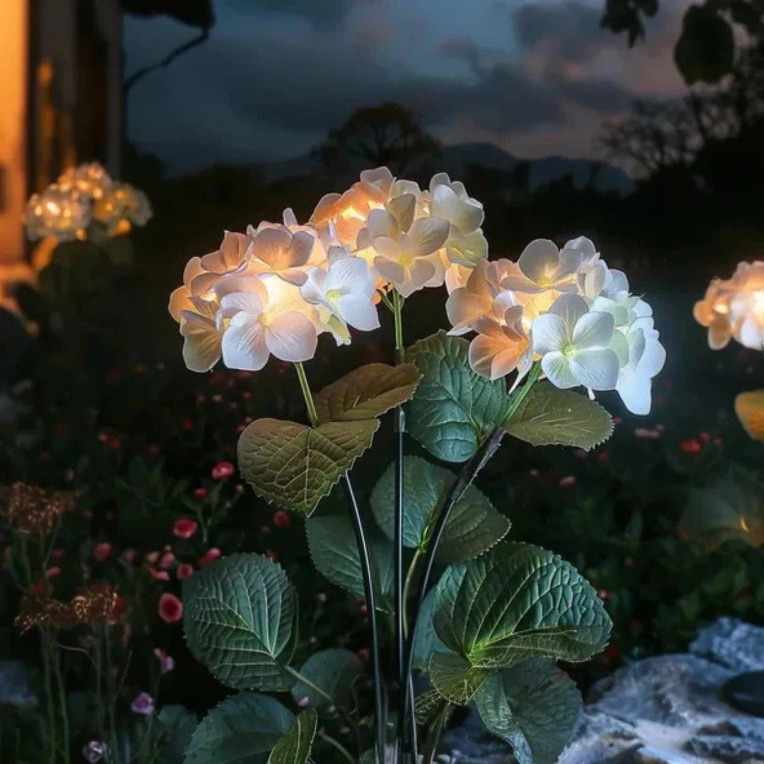 Fairy Hydrangea Garden Lights