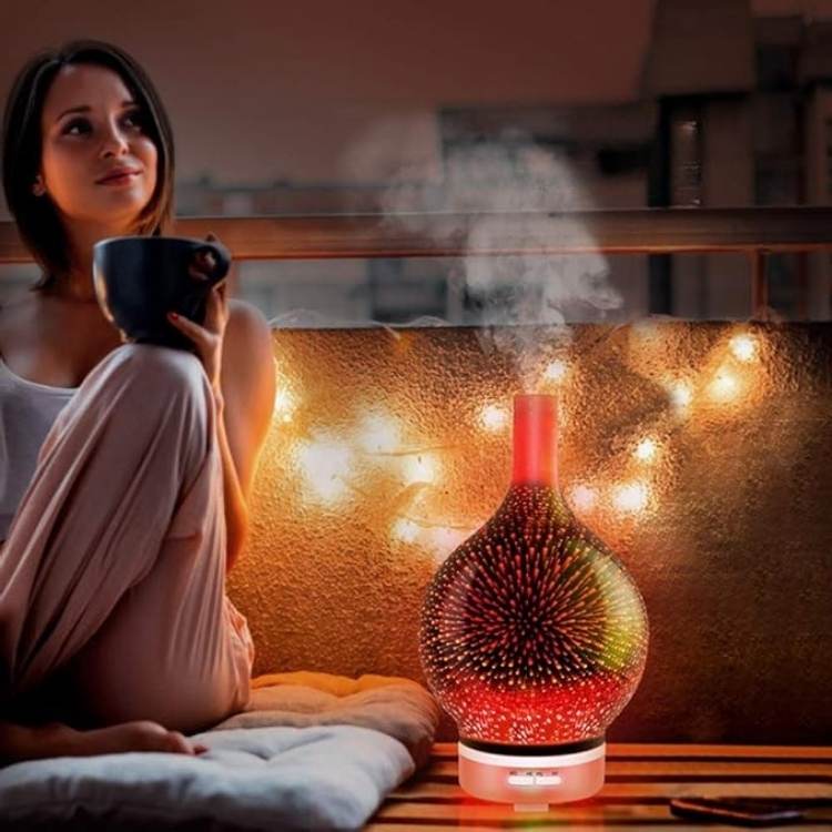 3D Effect Essential Meteor Light Oil Diffuser - Essential Oil Diffuser - Wild Eye Vision