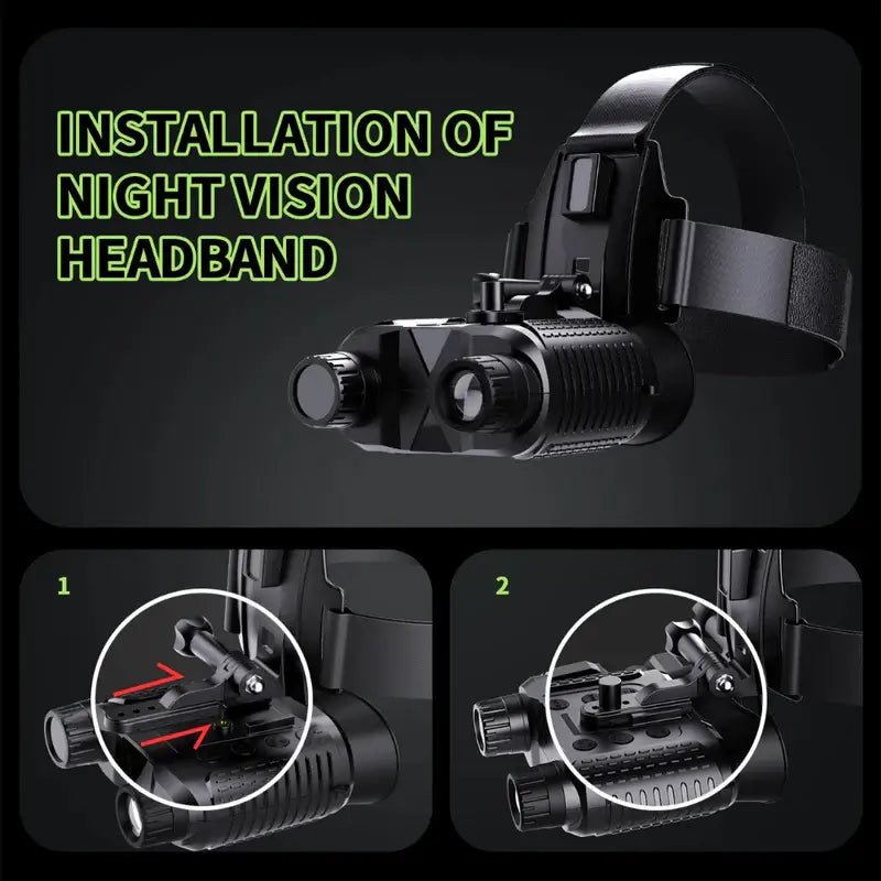 3D Night Vision IR Binoculars - Night Vision Binoculars - Wild Eye Vision