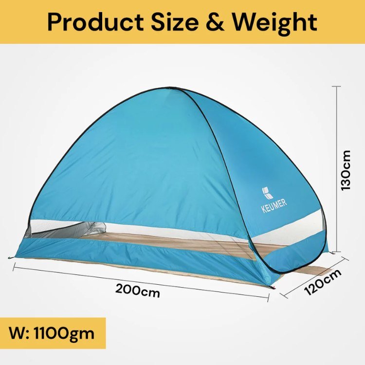 4 - Person Family Beach Pop - Up Tent - Pop - Up Tent - Wild Eye Vision