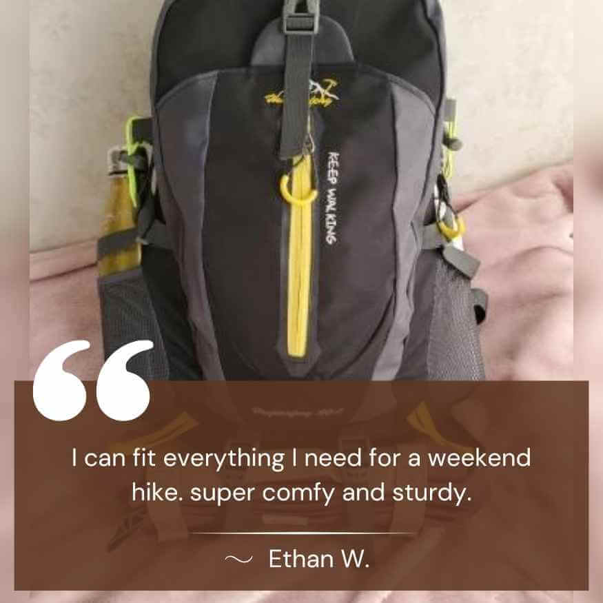40L Waterproof Hiking Backpack - Hiking Backpack - Wild Eye Vision