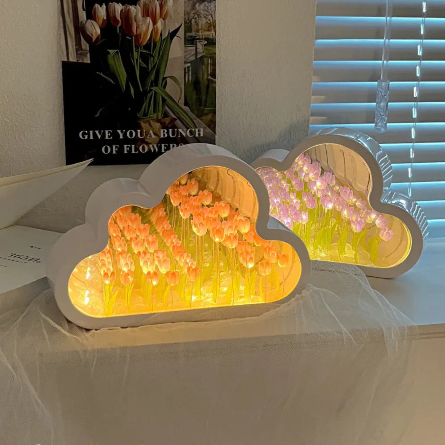 Twilight Tulip Cloud Lamp