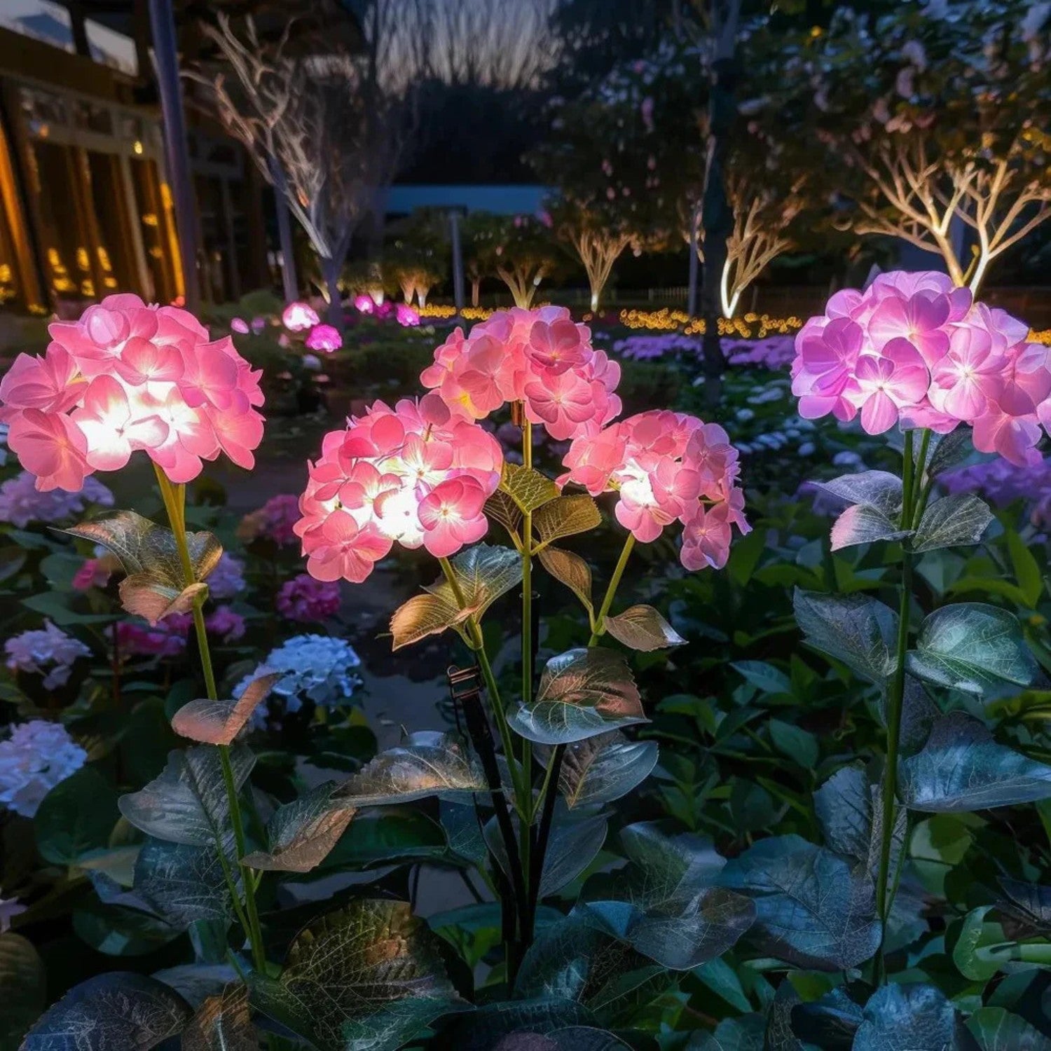 Fairy Hydrangea Garden Lights