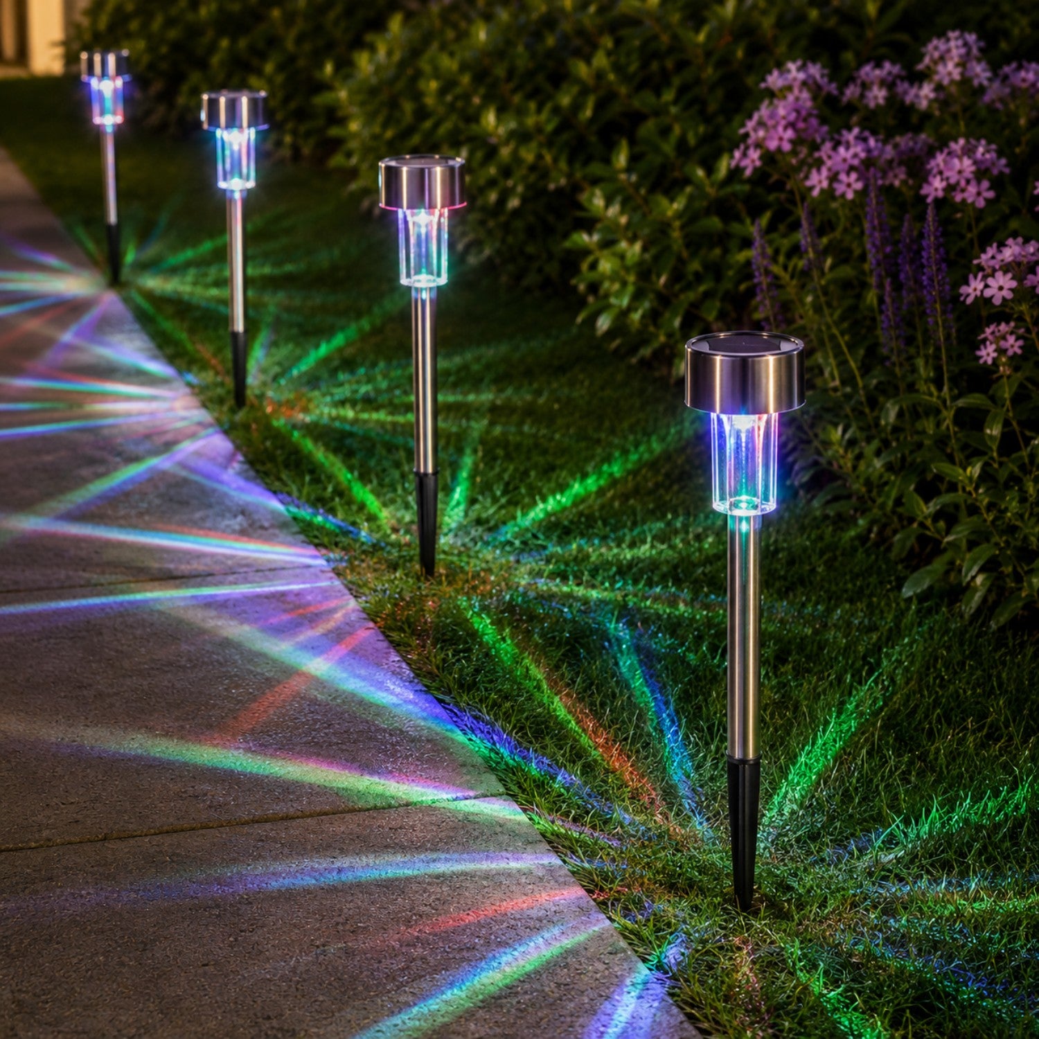 Solar LED Garden Path Lights
