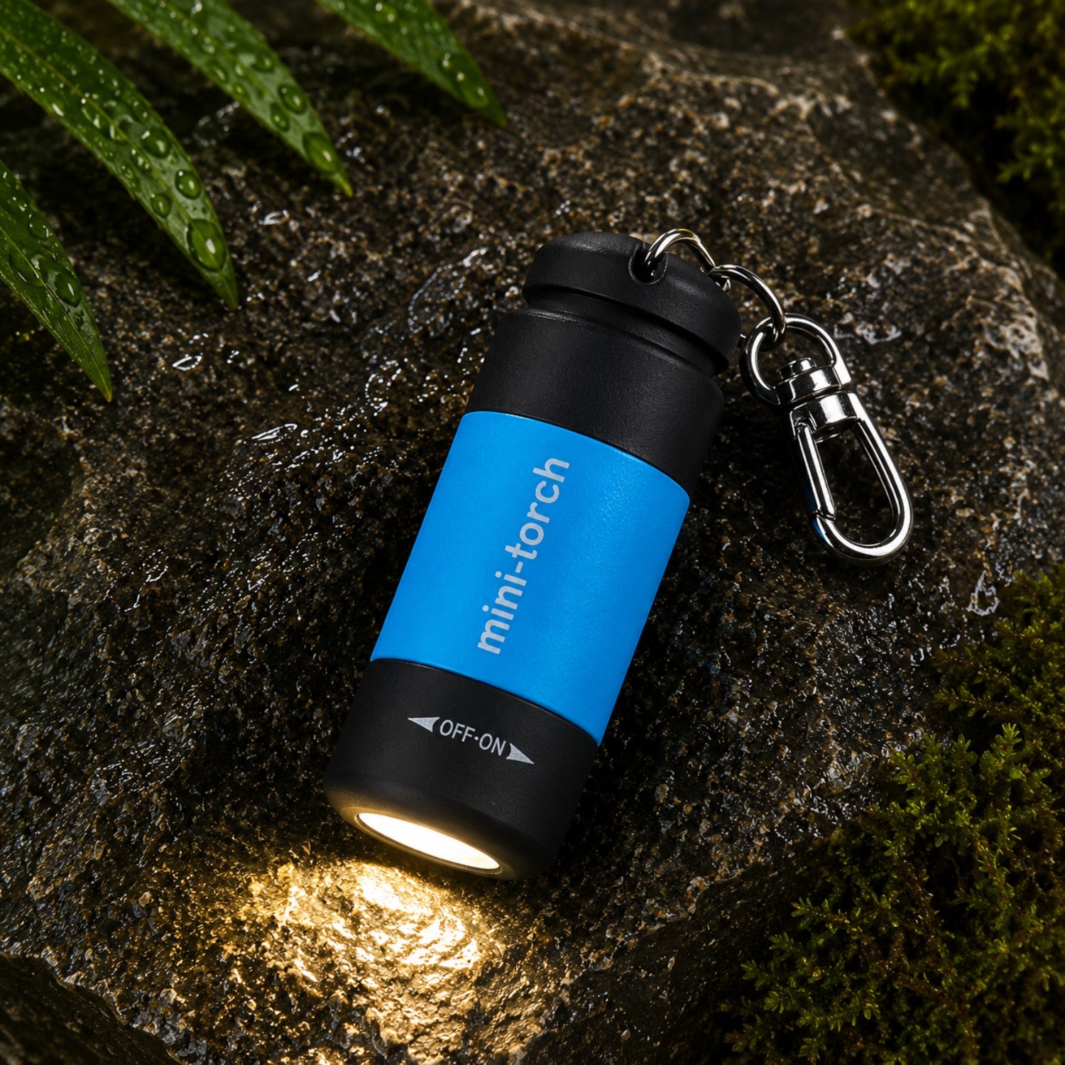 USB Rechargeable Mini Keychain Flashlight