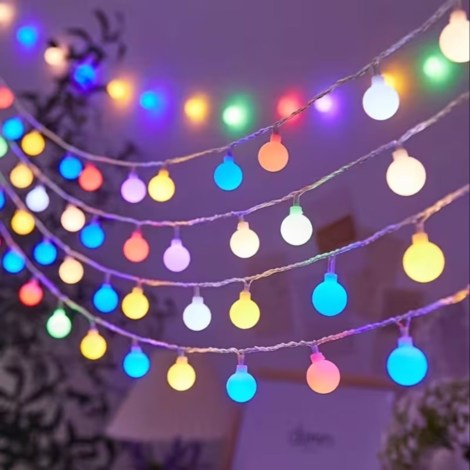 LED Globe Fairy String Lights