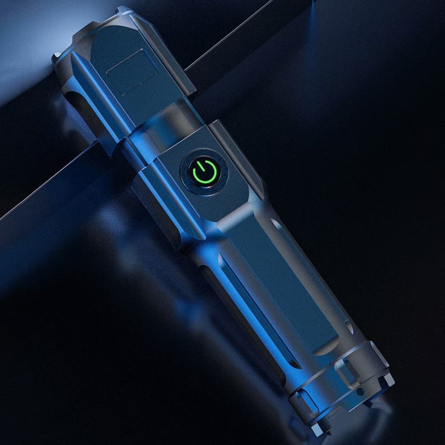 Rechargeable UV Zoom Flashlight
