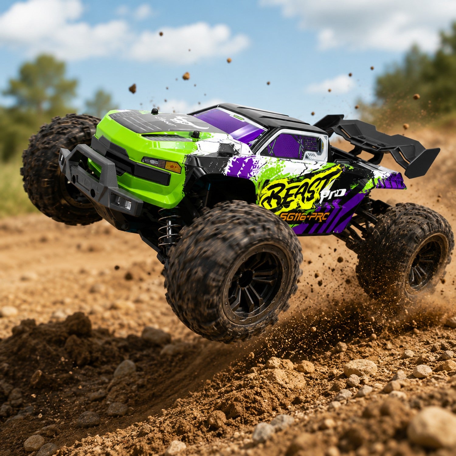 Brushless 4WD High-Speed RC Truck