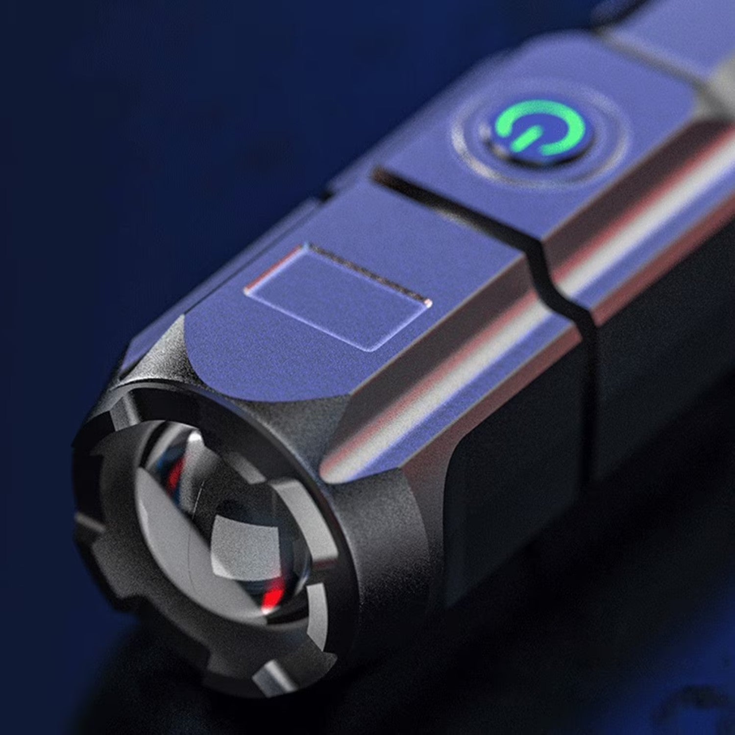 Rechargeable UV Zoom Flashlight