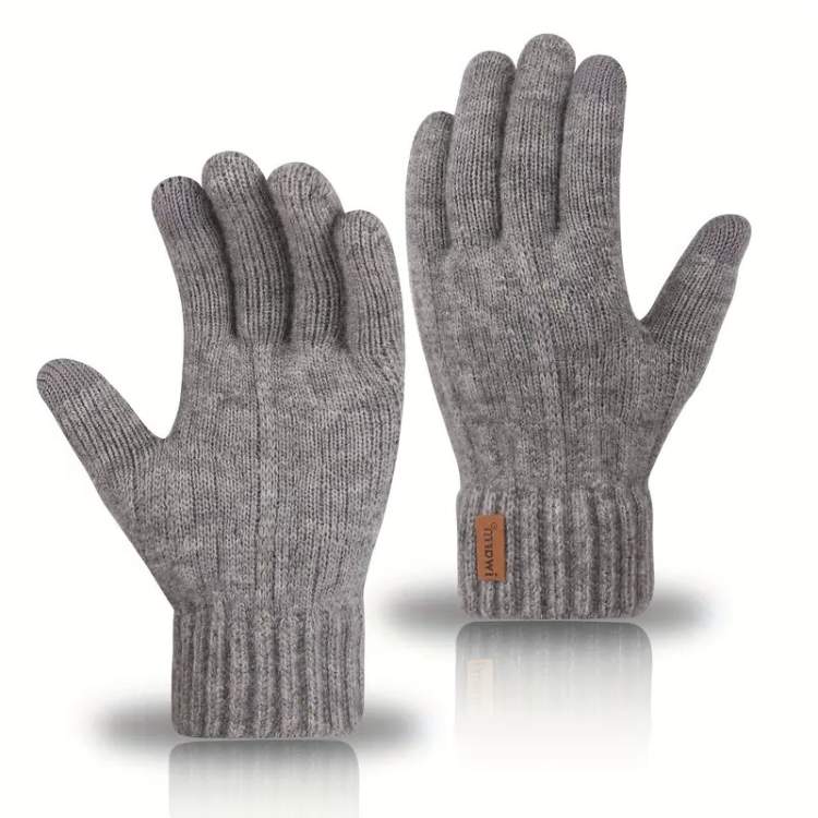 Stylish Alpaca Knit Gloves