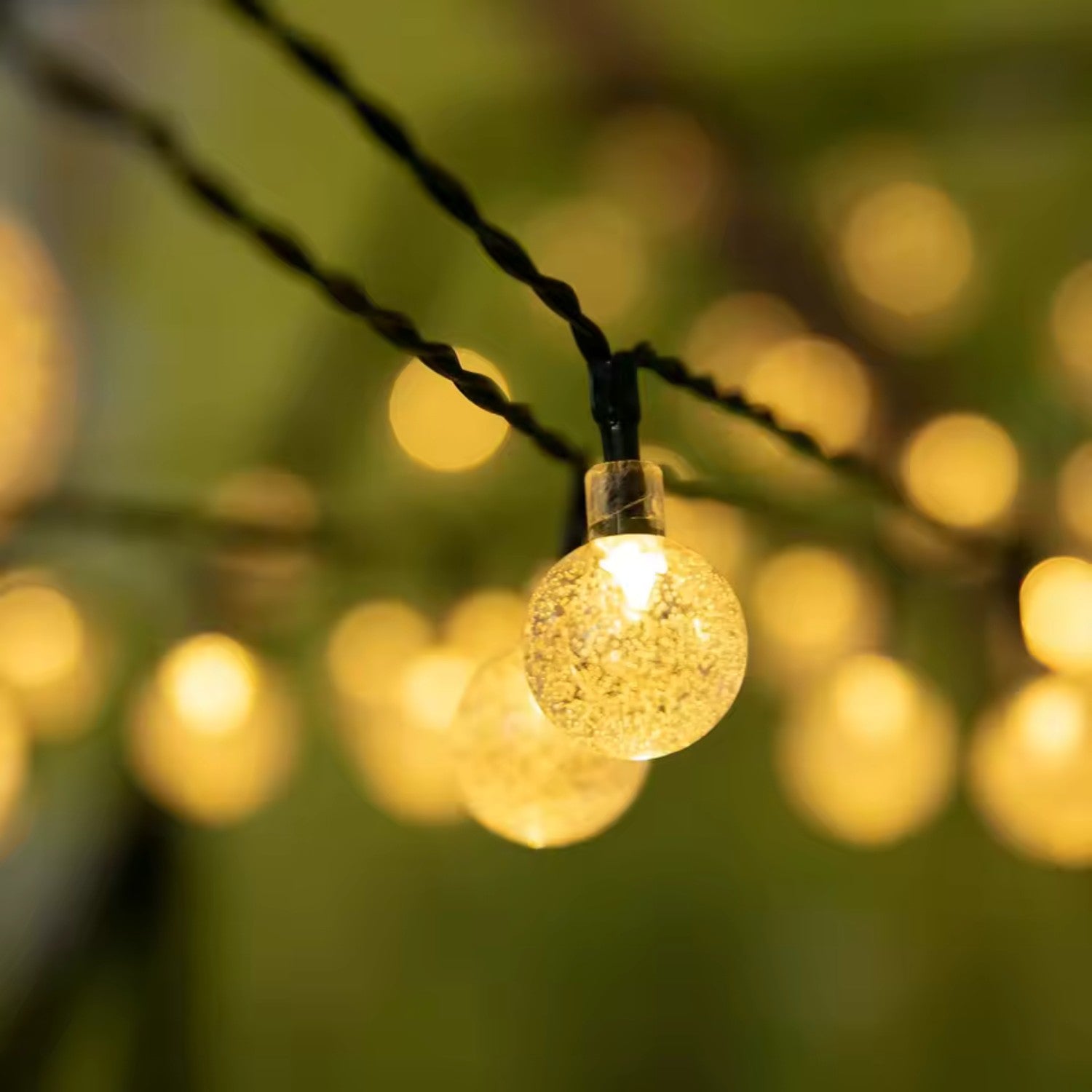 Solar Globe String Fairy Lights