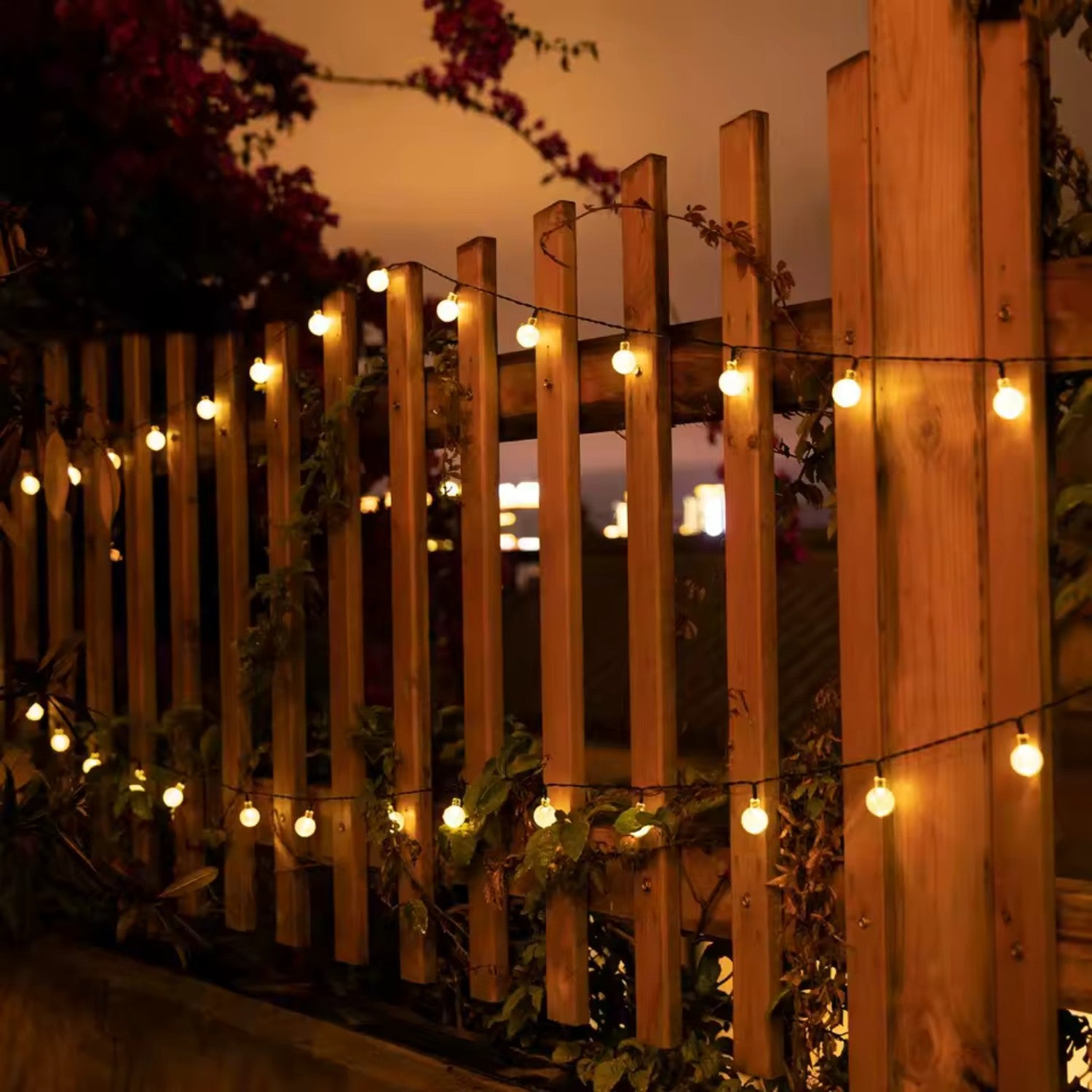 Solar Globe String Fairy Lights