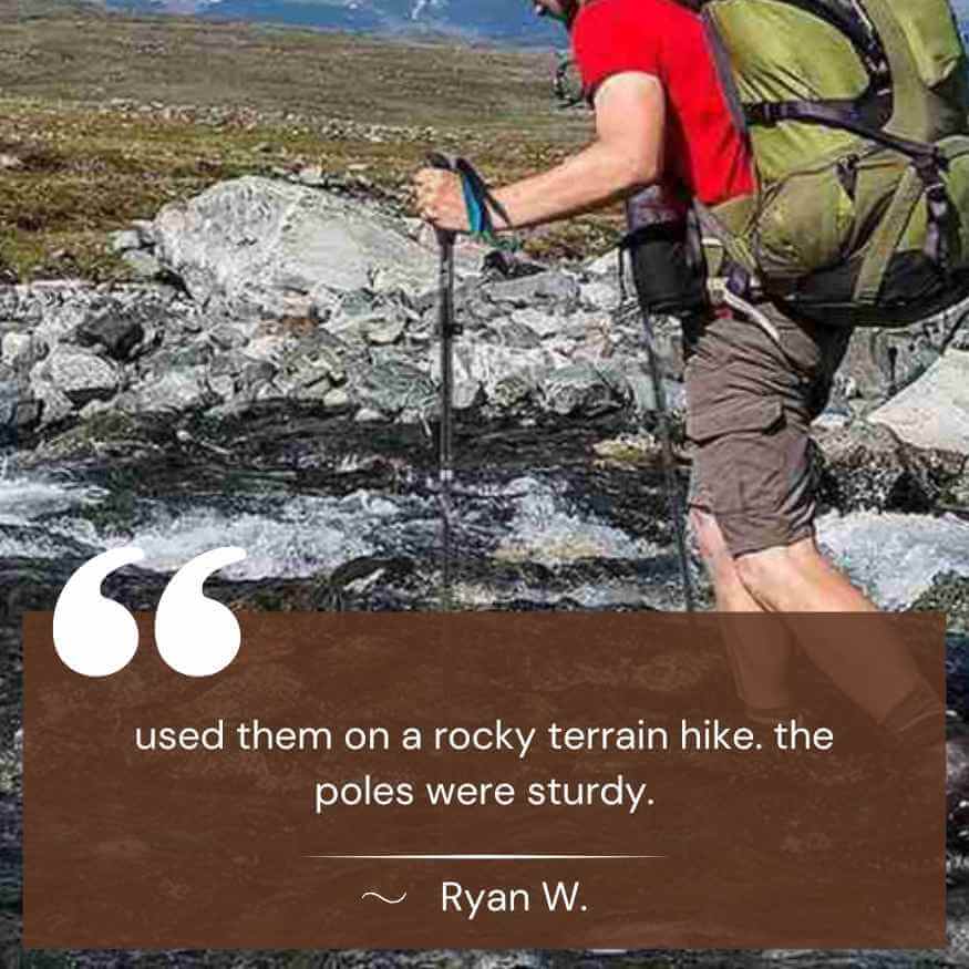 All - Terrain Lightweight Trekking Poles - Trekking Poles - Wild Eye Vision