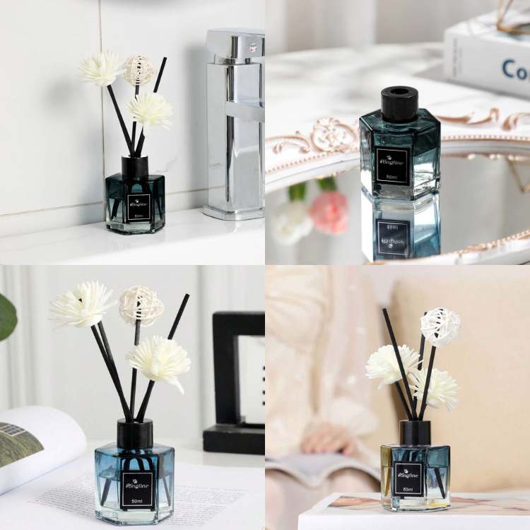 AromaCharm 50ml Oil Reed Diffuser - Reed Diffuser - Wild Eye Vision