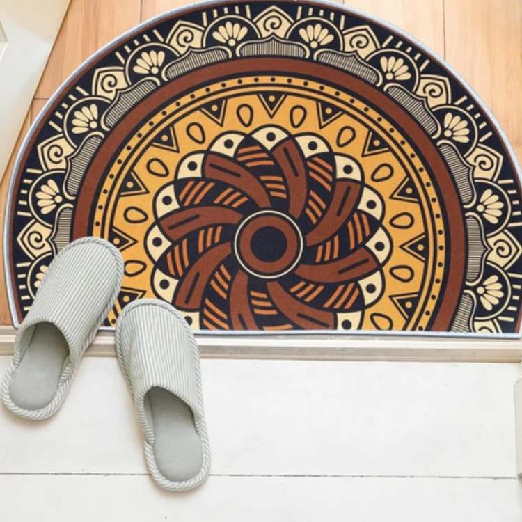 Artistic Half Moon Floor Mat - Floor Mat - Wild Eye Vision