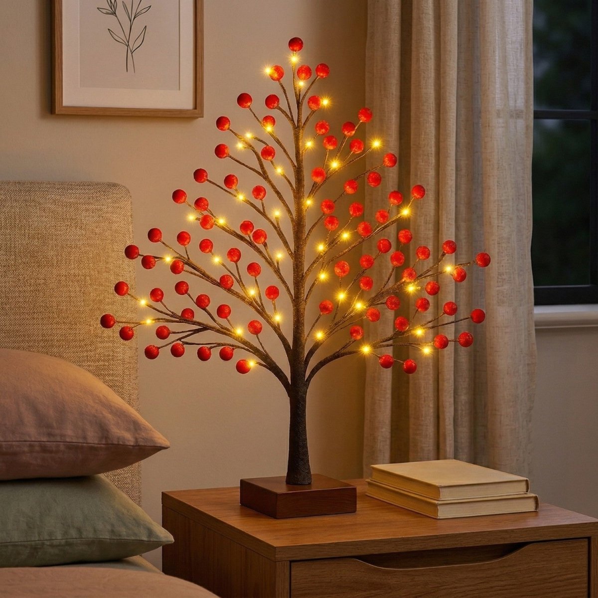 Berry Blossom Light Tree Lamp - Table Lamp - Wild Eye Vision