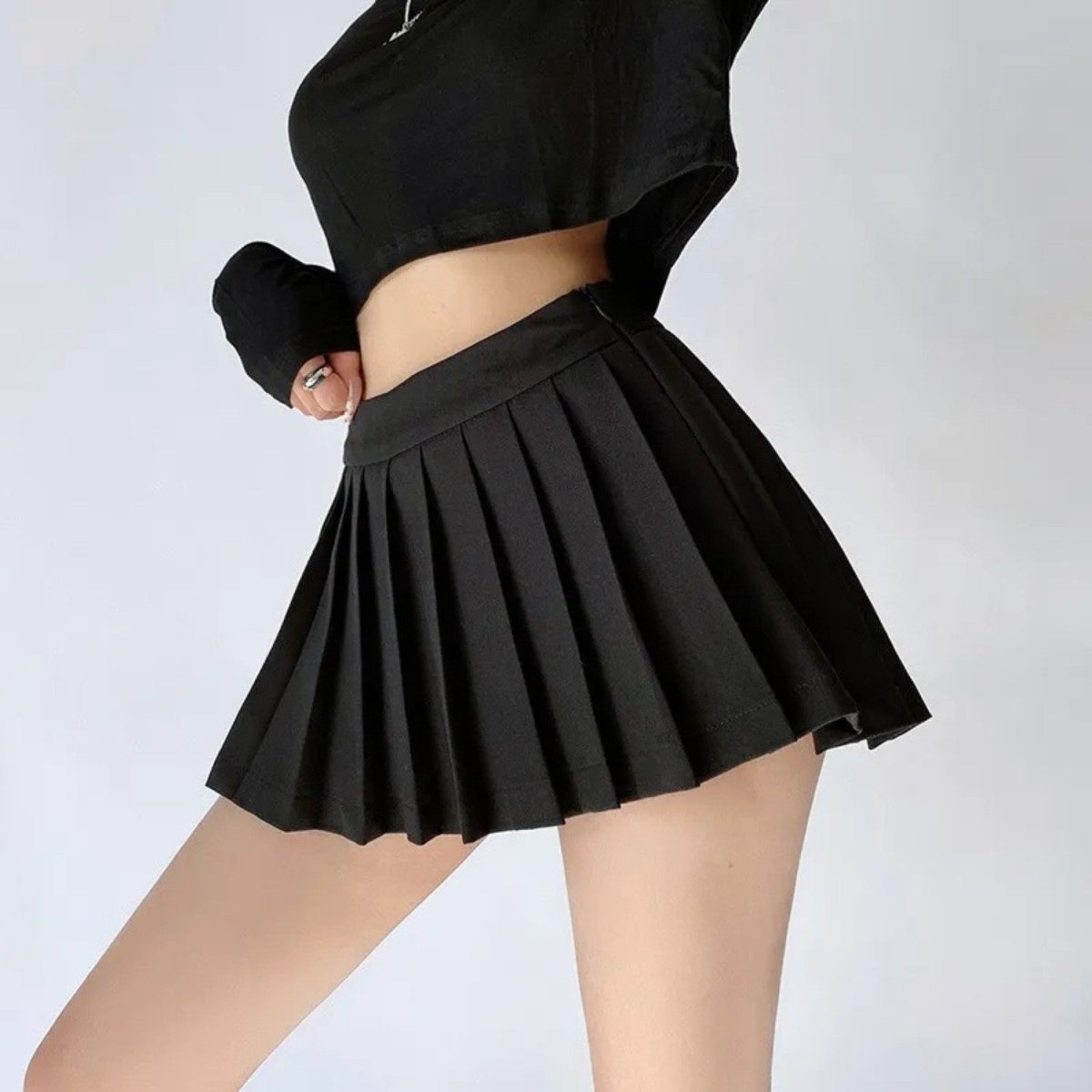 Chic Pleated Mini Skirt - Skirt - Wild Eye Vision
