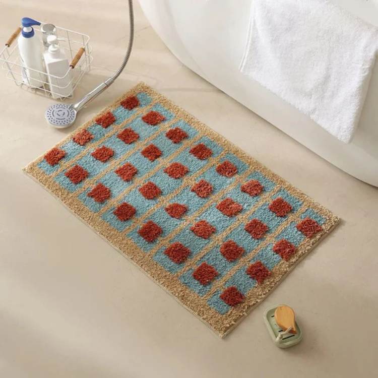 Classic Moroccan Flair Bathroom Mat - Bath Mat - Wild Eye Vision