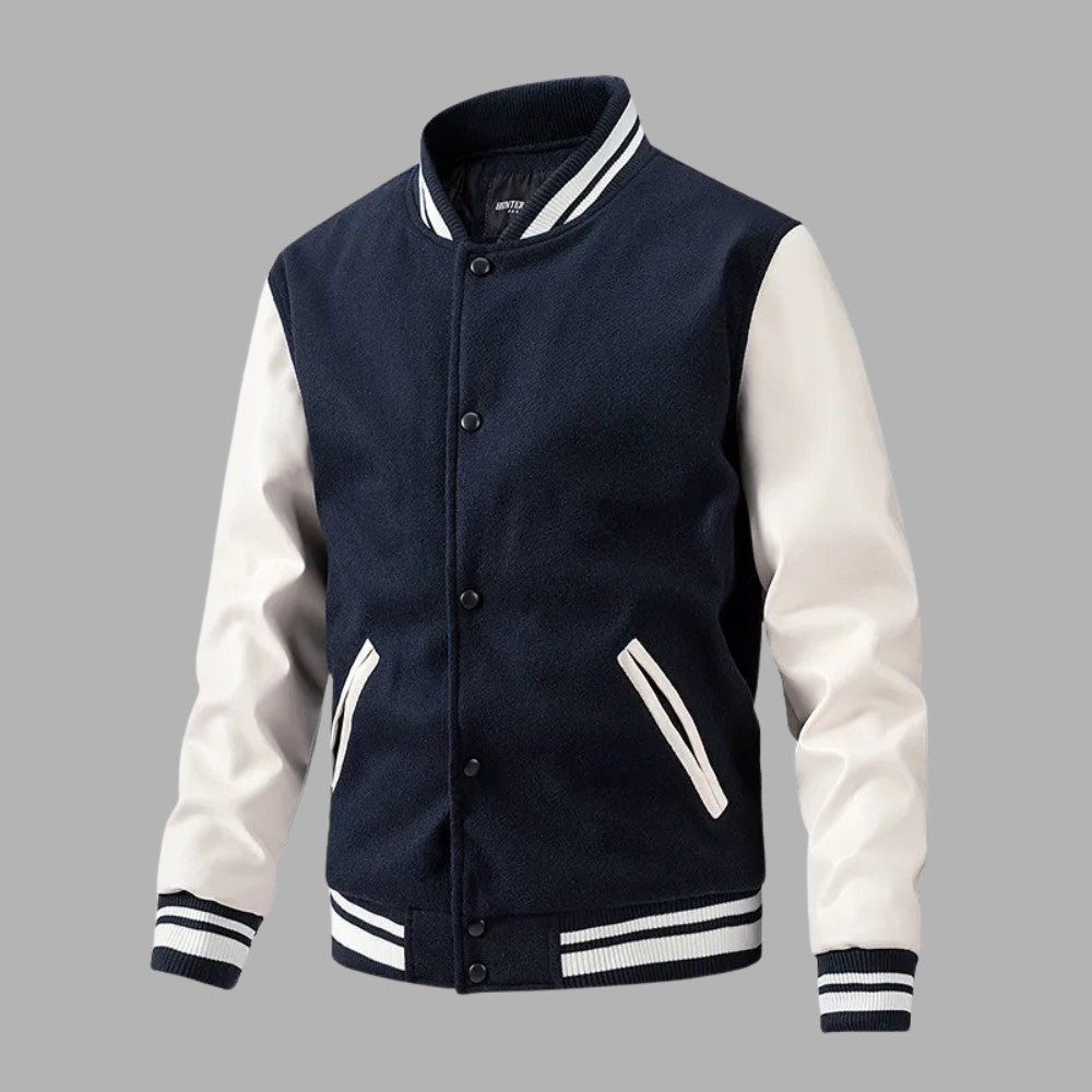 Classic Varsity Letterman Jacket - Men's Jacket - Wild Eye Vision