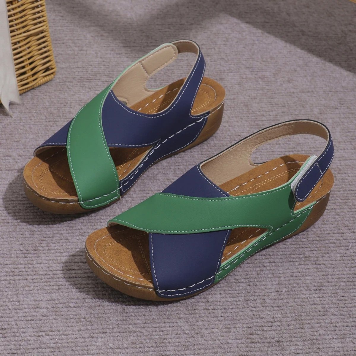 Comfortable Adjustable Wedge Sandals - Sandals - Wild Eye Vision