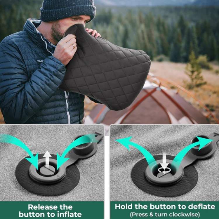 Compact Outdoor Sleeping Pillow - Camping Pillow - Wild Eye Vision