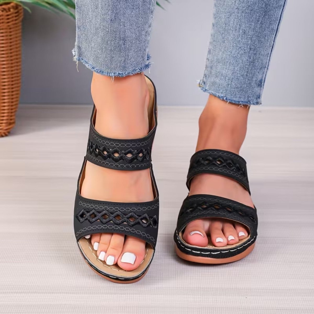 Cushioned Orthopedic Sandals - Sandals - Wild Eye Vision