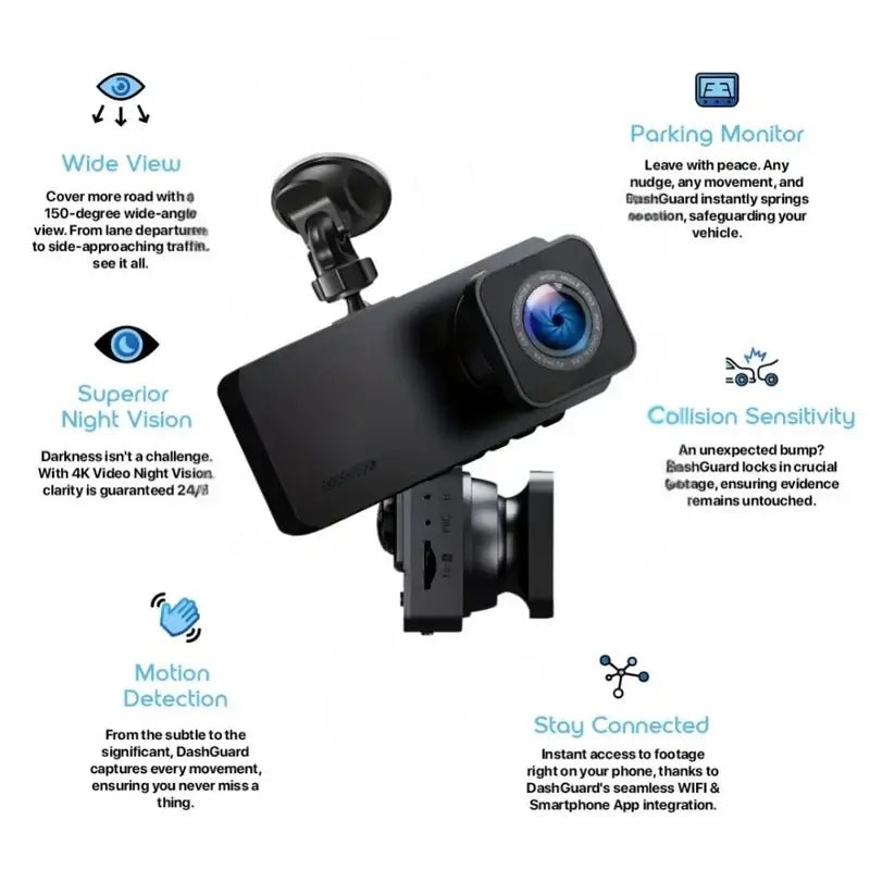 DashCam Elite 4K - Car Dash Cam - Wild Eye Vision