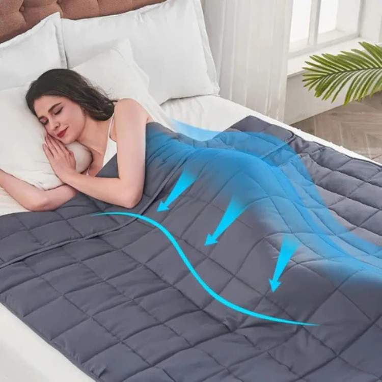DeepRelax Therapeutic Weighted Blanket - Blanket - Wild Eye Vision