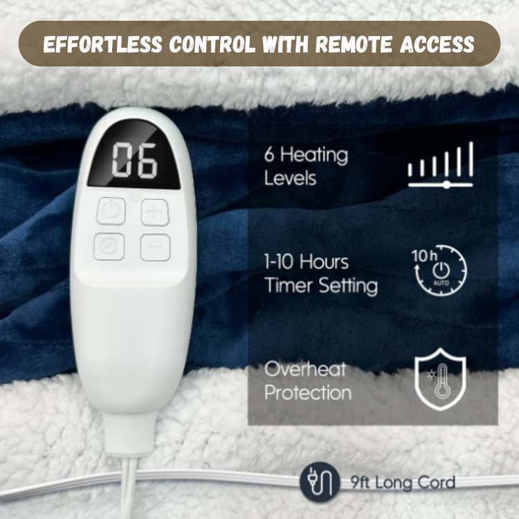 DreamWarm Cozy Electric Blanket - Electric Blanket - Wild Eye Vision
