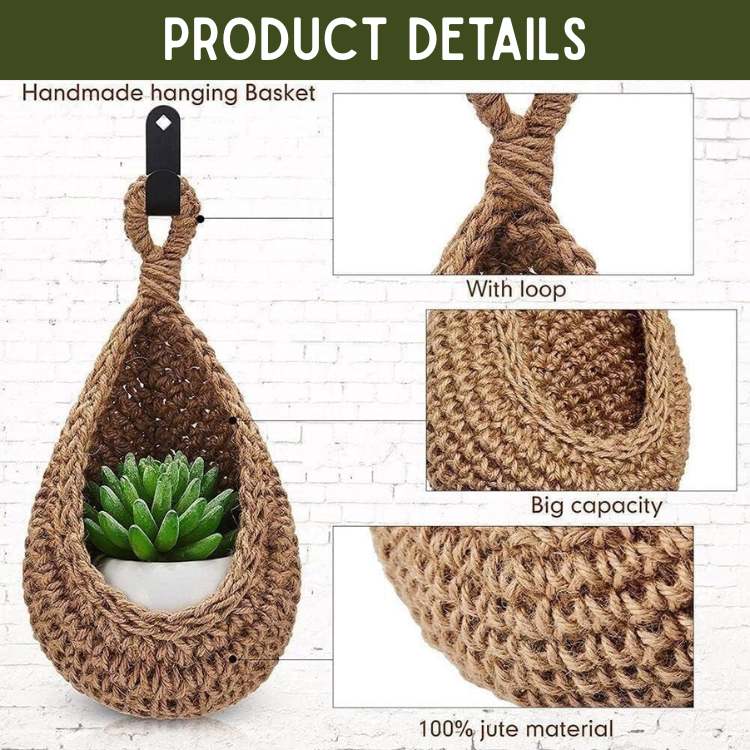 EcoNest Hanging Storage Basket - Storage Basket - Wild Eye Vision