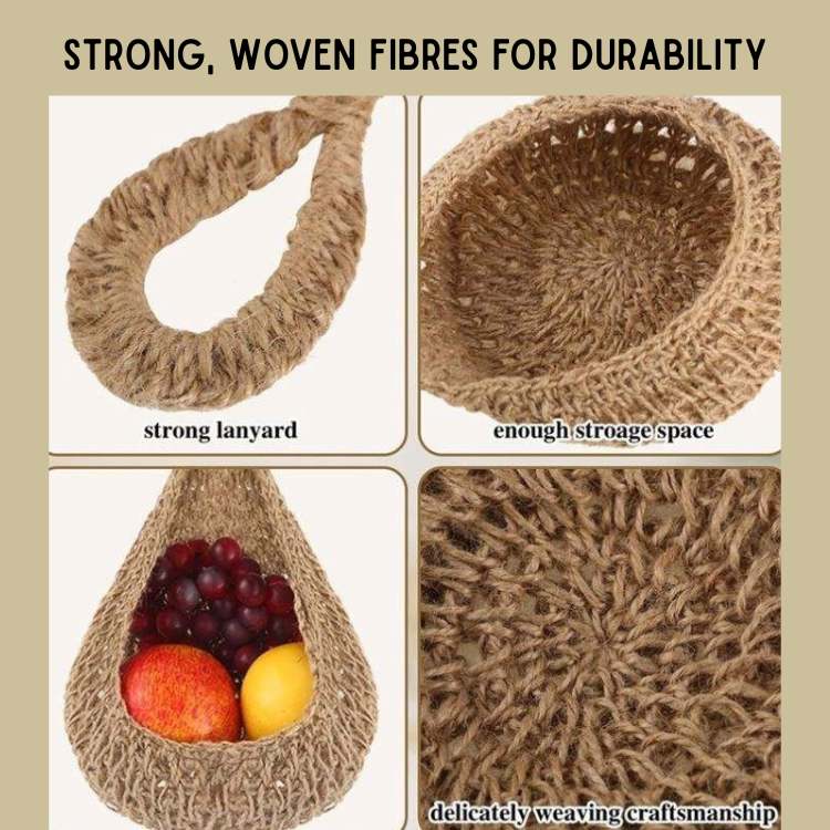 EcoNest Hanging Storage Basket - Storage Basket - Wild Eye Vision