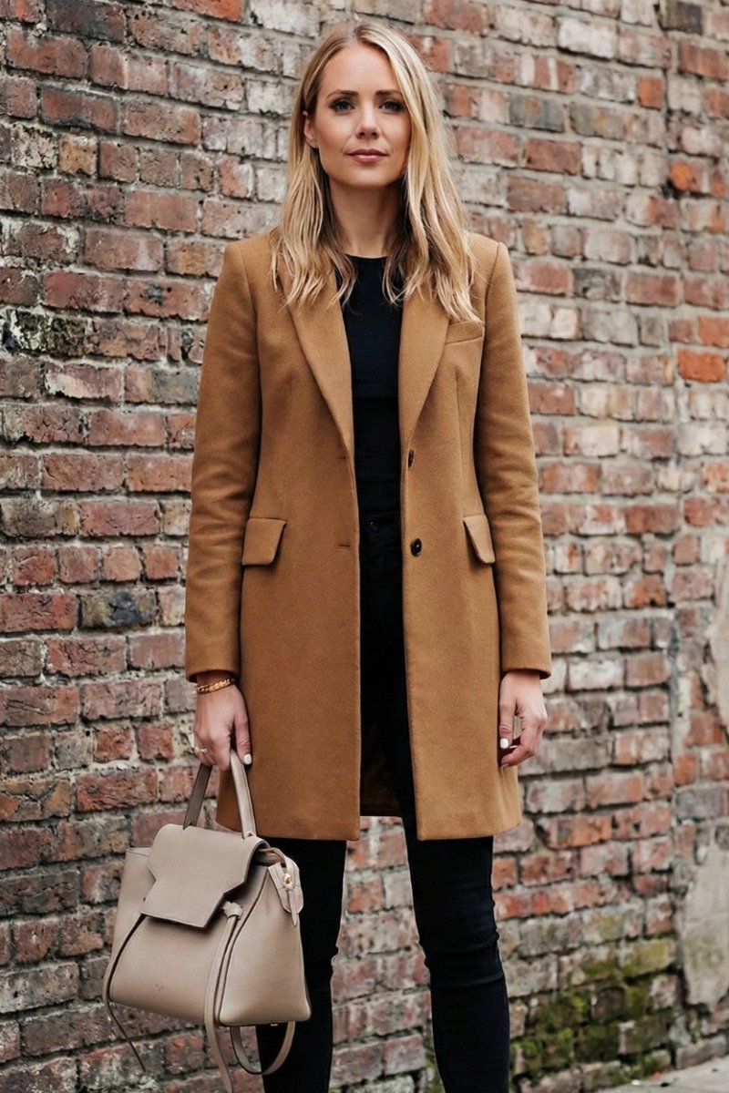 Elegant Women's Trench Coat with Blazer Design - Trench Coat - Wild Eye Vision