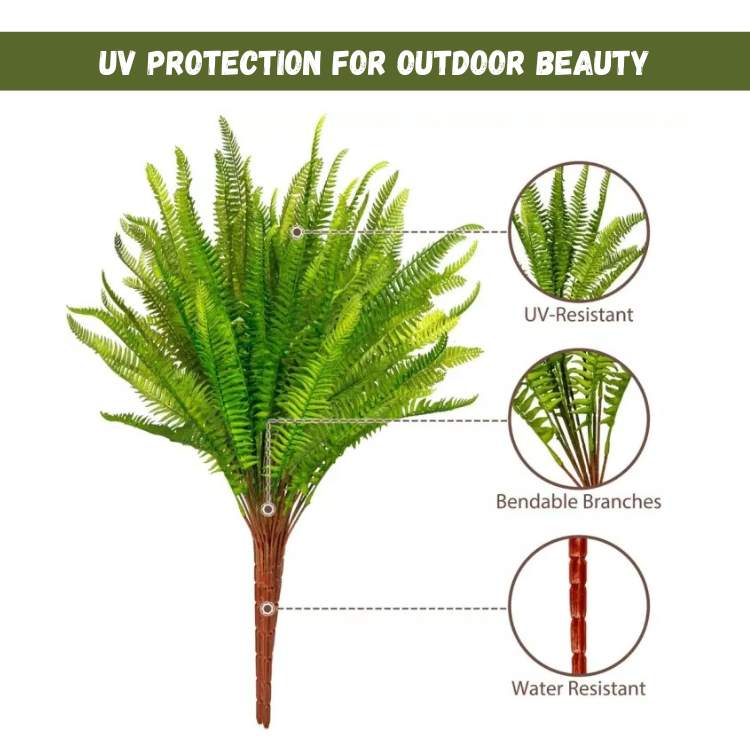 EverGreen Artificial Boston Fern - Artificial Boston Fern - Wild Eye Vision