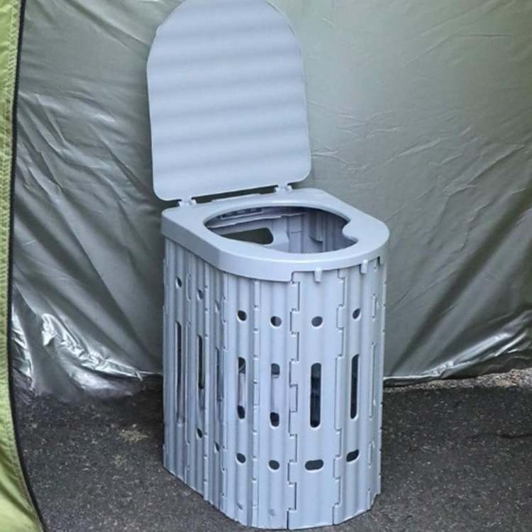 ExpressGo Premium Folding Toilet - Camping Toilet - Wild Eye Vision