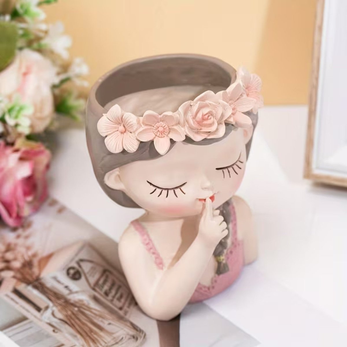 Fairy Flower Pot Ornament for Decoration - Flowerpot - Wild Eye Vision